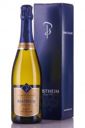 Cremant d’Alsace Bestheim Brut Premium - вино игристое Креман д’Эльзас Бестхайм Брют Премиум 0.75 л белое брют в п/у