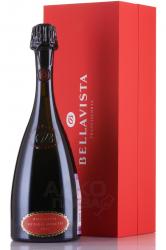 Bellavista Franciacorta Vittorio Moretti Riserva gift box - вино игристое Беллависта Франчакорта Витторио Моретти Ризерва в п/у 0.75 л