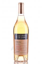 Pinot Grigio Ramato Friuli Le Vigne Di Zamo - вино Пино Гриджио Рамато Фриули Ле Винье Ди Дзамо 0.75 л белое сухое