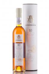 Andresen White Porto 10 years - портвейн Андресен Уайт Порто 10 лет 0.5 л в тубе