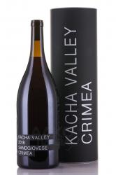 Вино Kacha Valley Sangiovese Satera 1.5 л красное сухое в подарочной коробке