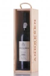 Andresen Vintage 2002 - портвейн Андресен Винтейдж 2002 год 0.75 л красный в д/у