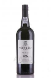 Andresen Vintage 2002 - портвейн Андресен Винтейдж 2002 год 0.75 л красный в д/у