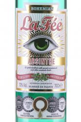 La Fee Absinthe Bohemian - абсент Ла Фе Абсент Богемиан 0.7 л этикетка