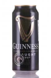 Guinness Draught - пиво Гиннесс Драфт темное с капсулой азотной смеси в ж/б 0.44 л