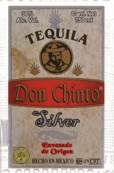 Don Chinto Silver - текила Дон Чинто Сильвер 0.75 л 