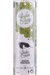 Garden Party Radis Noir Spray - ликер Гарден Пати Чёрная Редька 0.1 л