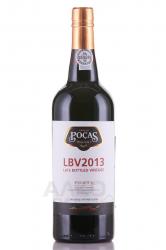 Pocas LBV 2013 - портвейн Посаш ЛБВ 2013 год 0.75 л в п/у