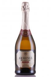 Вино игристое Армения Армянское Шампанское 0.75 л белое полусухое