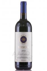 Sassicaia Bolgheri 2018 - вино Сассикайя Болгери 2018 года красное сухое 0.75 л