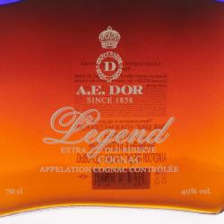 коньяк A.E. Dor Legend Opera Old Reserve 0.7 л этикетка