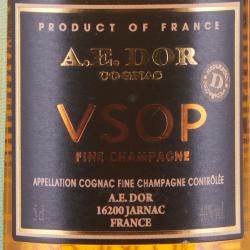 A.E. Dor VSOP Rare Fine Champagne - коньяк А.Е. Дор ВСОП Рар Фин Шампань 0.05 л