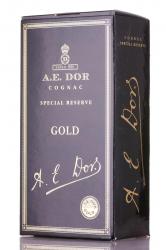 A.E. Dor Gold gift box - коньяк А.Е. Дор Голд 0.7 л в п/у