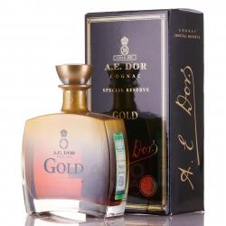 A.E. Dor Gold gift box - коньяк А.Е. Дор Голд 0.7 л в п/у