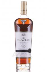 Macallan Sherry Oak 25 years old wood box - виски Макаллан Шерри Оак 25 лет 0.7 л в дер/уп