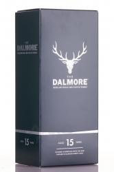 Dalmore 15 years - виски Далмор 15 лет 0.7 л