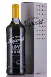 Niepoort Late Bottled Vintage 2014 Gift Box - портвейн Нипорт Лейт Боттлед Винтаж 2014 0.75 л в п/у