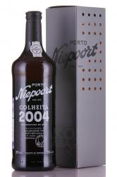 Niepoort Colheita Porto 2004 gift box - портвейн Нипоорт Колейта Порто 2004 0.75 л в п/у