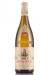 Chateau de Fuisse Pouilly-Fuisse AOC Tete de Cru - вино Шато-Фюиссе Пуйи-Фюиссе Тэт де Крю 0.75 л белое сухое