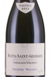 Frederic Magnien Nuits-Saint-Georges Vieilles Vignes AOC 0.75l Французское вино Фредерик Маньен Нюи-Сен-Жорж Вьей Винь 0.75 л.