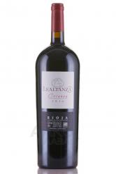 вино Lealtanza Crianza Rioja Bodegas DOC 1.5 л красное сухое 