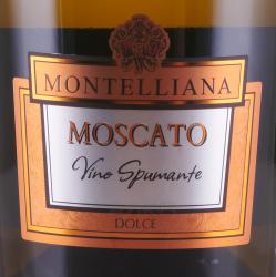 Cantina di Canelli Moscato VSAQ Spumante - вино игристое Москато Спуманте Монтеллиана 0.75 л