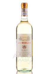 La Scolca DOCG Gavi 0.75l итальянское вино Ла Сколька Гави 0.75 л.