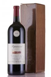 вино Рипароссо Монтепульчано д’Абруццо 3 л красное сухое в подарочной коробке