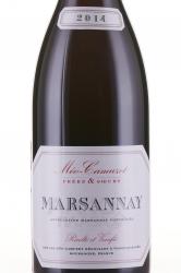 вино Домен Мео-Камюзе Марсанне Руж 0.75 л красное сухое этикетка
