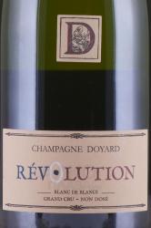 Doyard Revolution Blanc de Blancs grand cru - шампанское Дойар Революсьон Блан де Блан Гран Крю 0.75 л