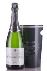 Chanoine Reserve Privee Brut in metal bucket - шампанское Шануан Резерв Приве Брют 0.75 л в металлическом ведёрке