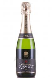 Lanson Black Label Brut - шампанское Лансон Блэк Блэк Лейбл Брют 0.375 л