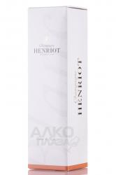 Henriot Brut Blanc de Blancs gift box - шампанское Энрио Брют Блан дё Блан 0.75 л в п/у