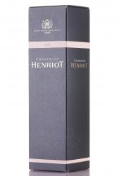 Henriot Brut Rose gift box - шампанское Энрио Брют Розе 0.75 л в п/у