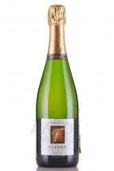 Fleury Blanc de Noirs Demi-Sec - шампанское Флери Блан де Нуар Деми-Сек 0.75 л