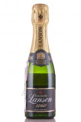 Lanson Black Label Brut - шампанское Лансон Блэк Лейбл Брют 0.2 л