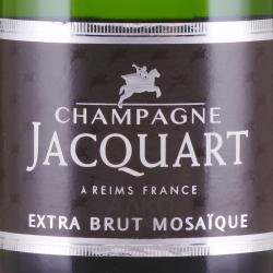 шампанское Jacquart Extra-Brut Mosaique 0.75 л этикетка