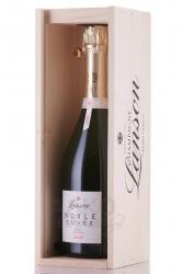 шампанское Lanson Noble Cuvee de Lanson Brut 2002 0.75 л деревянная коробка