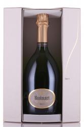 шампанское R de Ruinart Brut 0.75 л в подарочной коробке