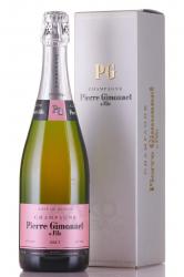Pierre Gimonnet & Fils Rose de Blancs Brut 1er Cru Champagne AOC - шампанское Пьер Жимоне э Фис Розе де Блан Брют Премье Крю 0.75 л
