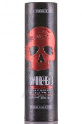 Smokehead Sherry Bomb - виски Смоукхед Шерри Бомб 0.7 л в тубе