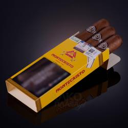 Сигары Montecristo Edmundo 3 шт в картонной пачке