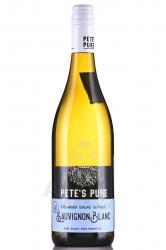 Petes Pure Sauvignon Blanc - вино Питс Пур Совиньон Блан 2020 год 0.75 л белое полусухое