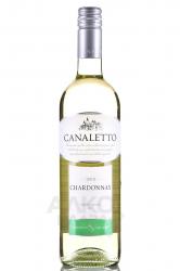 Canaletto Chardonnay Trevenezie IGT - вино Каналетто Шардоне Тревенецие ИГТ 0.75 л белое сухое