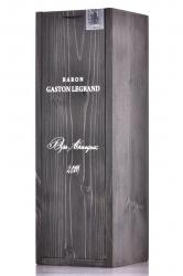 Armagnac Baron G. Legrand 2001 years - арманьяк Барон Г. Легран Ба Арманьяк 2001 год 0.7 л в д/у