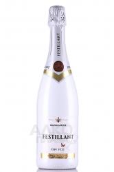 Festilant On Ice - безалкогольное игристое вино Фестийан Он Айс 0.75 л белое сладкое