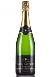 Champagne Leon Launois Brut white - шампанское Леон Лонуа Брют 0.75 л брют белое