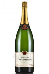 Taittinger Brut Reserve - шампанское Тэтенжэ Брют Резерв 3 л белое брют