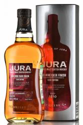 Jura Red Wine Cask - виски односолодовый Джура Ред Вайн Каск 0.7 л в тубе