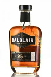 Balblair 25 year old - виски односолодовый Балблэр 25 лет 0.7 л в п/у